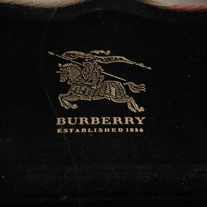 Burberry eyeglass case